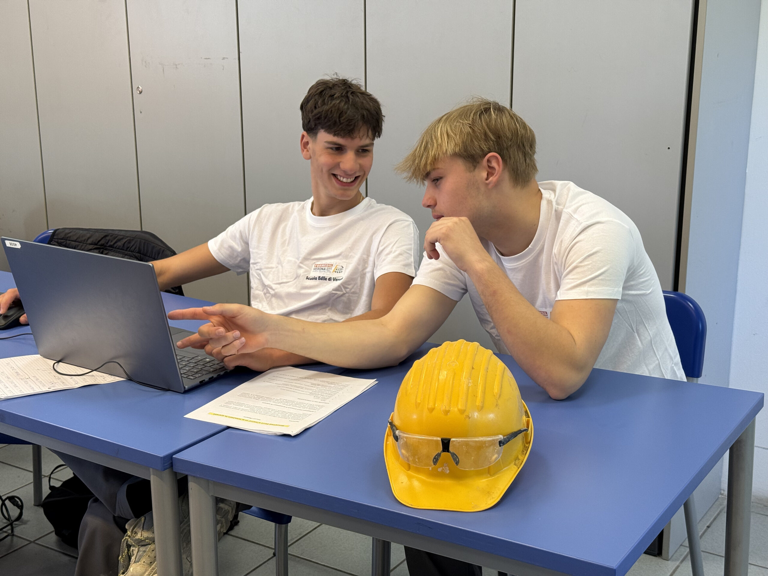 ragazzi Formedil Verona in aula